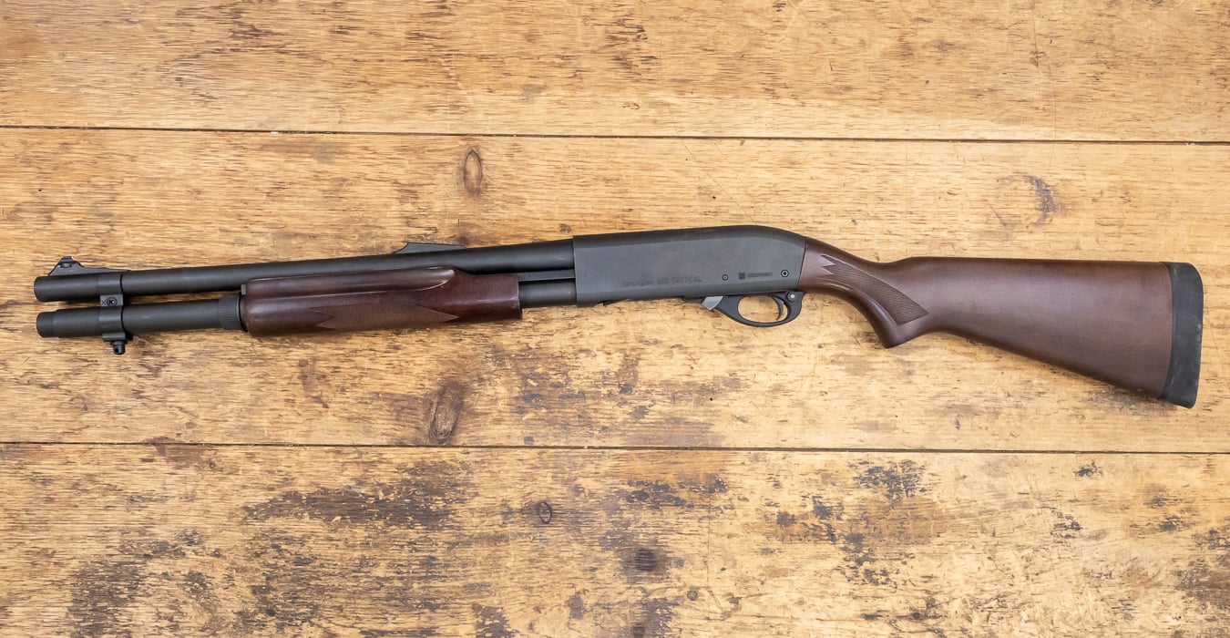 REMINGTON 870 Tactical 12 Gauge Police Trade-in Shotgun